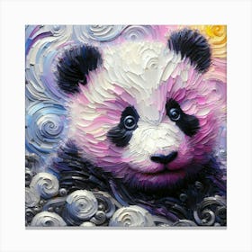 Panda Bear 17 Canvas Print