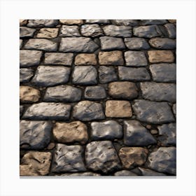 Cobblestone Road 10 Canvas Print