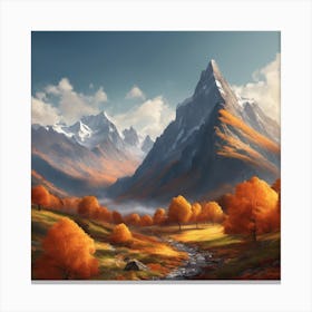 Autumn Landscape 2 Canvas Print