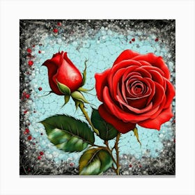 Red Roses 6 Canvas Print