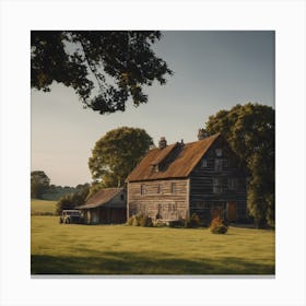 Country House Stock Videos & Royalty-Free Footage 1 Canvas Print