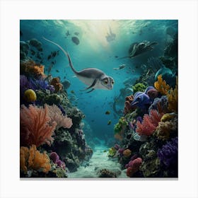 Ocean'S Edge Canvas Print