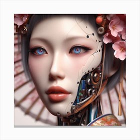Robot Woman 2 Canvas Print