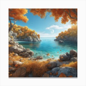 Autumn Landscape 11 Canvas Print