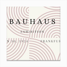 Bauhaus Exhibition 1 Canvas Print