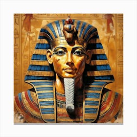 Pharaoh Of Egypt Canvas Print