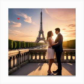 Paris 3 Canvas Print