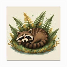 Raccoon 2 Canvas Print