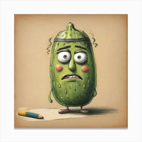 Pickle 17 Canvas Print