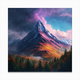 Mountain Landscape Canvas Print