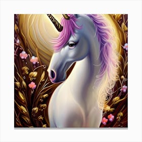Pretty Unicorn 1 Canvas Print