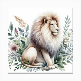 a Lion 1 Canvas Print