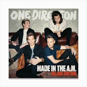 Made In The A.M. (Deluxe Edition) (by One Direction) Canvas Print