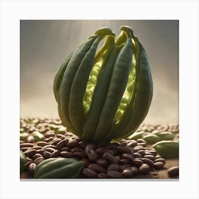 Pea Pods 1 Canvas Print