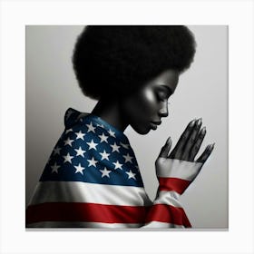 Hope america wall art 3 Canvas Print