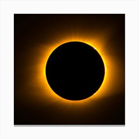 Total Solar Eclipse Canvas Print