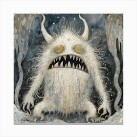 Monster Canvas Print