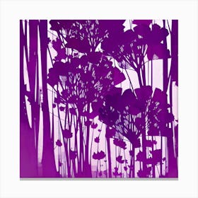 Purple Forest 1 Canvas Print