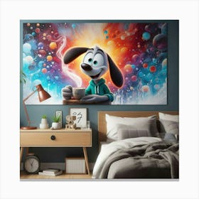 Disney Dog Canvas Print