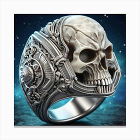 Skull Ring 1 Canvas Print