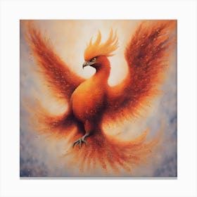 Fiery Phoenix 5 Canvas Print