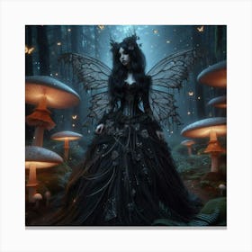 Fairy In The Forest 2 Canvas Print