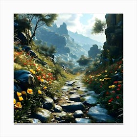 Elder Scrolls Canvas Print