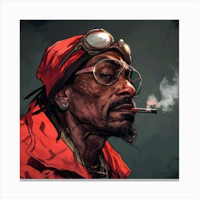 Snoop Dogg Canvas Print