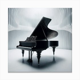 Grand Piano Canvas Print