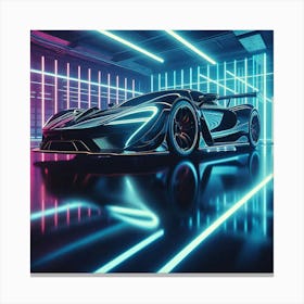 Futuristic Car 57 Canvas Print