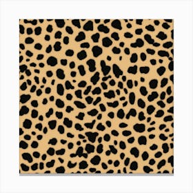 Leopard Skin Pattern Canvas Print