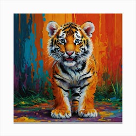 Tiger Cub 2 Canvas Print