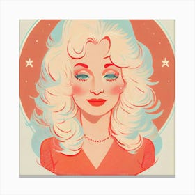 Dolly Parton 1 Canvas Print