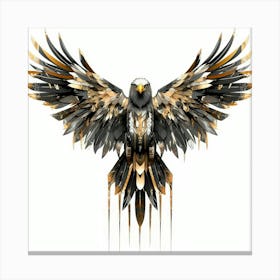 Eagle.Generated AI. Wall Art Print 1 Canvas Print