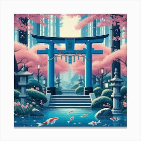 Japanese Garden 9 Canvas Print