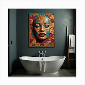 Portrait Of A Woman 5 Canvas Print