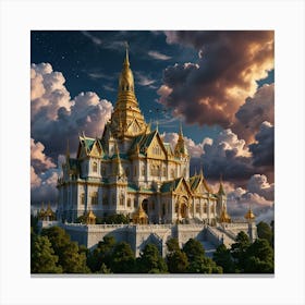 Sky Royal Palace 2 Canvas Print