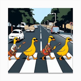The Chickens Canvas Print