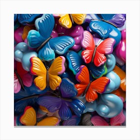 Colorful Butterflies 19 Canvas Print