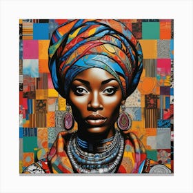 African Woman 13 Canvas Print