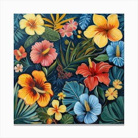 Tropical Vibrance (4) Canvas Print