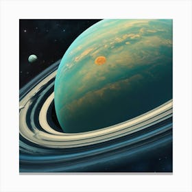 Saturn 8 Canvas Print