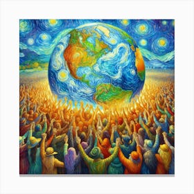 People Of The World Canvas Print