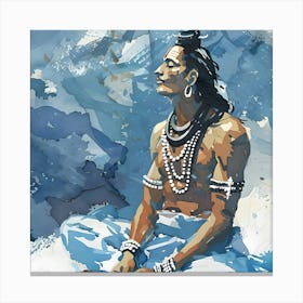 Lord Shiva 8 Canvas Print