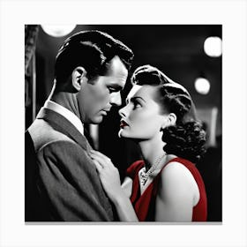 Film Noir Tribute Canvas Print