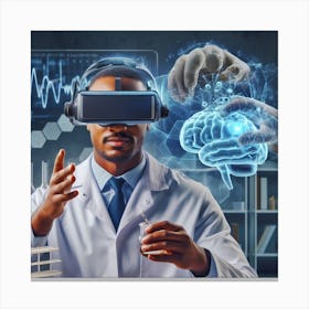 Vr Headsets 3 Canvas Print