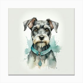 Schnauzer 2 Canvas Print