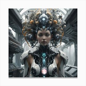 Future Synthesis 17 Canvas Print