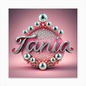 Tania Canvas Print