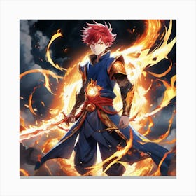 Legend Of The Sword Canvas Print